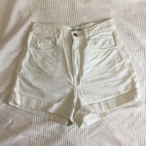 American apparel cuffed shorts